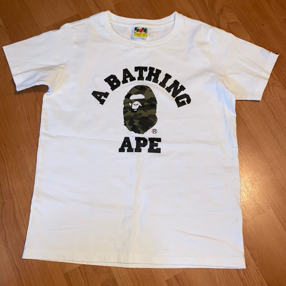 A Bathing Ape T Shirt Small BAPE